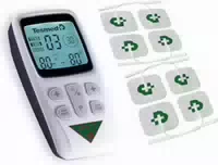 Fit 5 8 Tens Ems: 3 In 1 Reizstromgerät, Schmerzlinderung, Training, Massage, Inkl 8 Elektroden