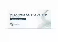 Entzündung & Vitamin D Test Crp & Vitamin D Kombitest für Zuhause Schnellergebnis The Tester