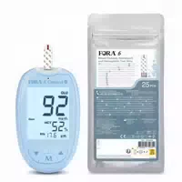 Fora 6 Connect Blutzucker , Hämatokrit & Hämoglobin Messgerät Multi Parameter