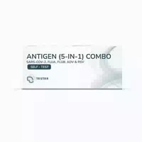 Sars Cov 2 Flua Flub Adv Rsv Antigen Kombi Selbsttest Fünf in Eins 1 st