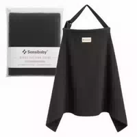 Sensibaby Stilltuch Grau Verstellbar Doppellagige Baumwolle