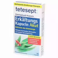 Tetesept Eukalyptusöl Erkältungs Kapseln Akut 30 st