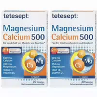 Tetesept Magnesium Calcium 500 Tabletten 30 st
