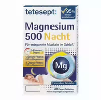 Tetesept Magnesium 500 Nacht Tabletten 30 St