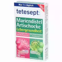 Tetesept Mariendistel Artischocke 30 Tabletten