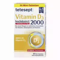 Tetesept Vitamin D3 2 000 Filmtabletten 50 St