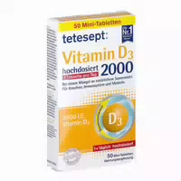 Tetesept Vitamin D3 2 000 Filmtabletten 50 St