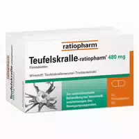 Teufelskralle Ratiopharm 480 mg Filmtabletten 50 st