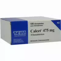 Calcet 475 mg Filmtabletten 100 st Filmtabletten