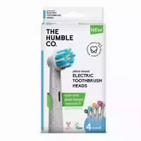 The Humble Co Elektrische Aufsteckbürsten Bambus für Schallzahnbürsten