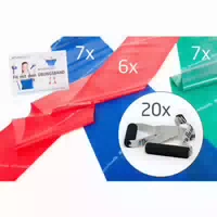 Theraband Fitnessbänder Set Verein