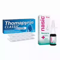 Thomapyrin Classic 20stk und Nasic Nasenspray 15ml