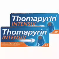Thomapyrin Intensiv 2x 20stk I Starke Hilfe Bei Kopfschmerzen Und Migräne