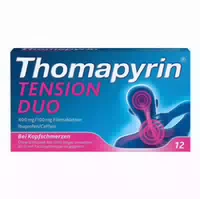 Thomapyrin Tension Duo 400 Mg 100 Mg Filmtabletten 36 St