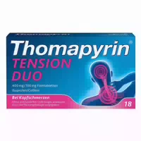 Thomapyrin Tension Duo Bei Kopfschmerzen: Ibuprofen Coffein