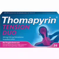 Thomapyrin Tension Duo 400 mg 100 mg 36 Filmtabletten