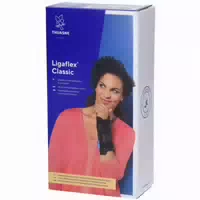 Thuasne Ligaflex Classic Handgelenkorthese Schwarz mit Anformbarer Aluminiumschiene U Klett