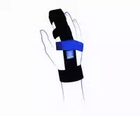 Thuasne Ligaflex Fingerorthese zur Immobilisierung U Ruhigstellung Eines oder Mehrer Finger