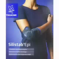 Thuasne Silistab Epi Ellenbogenbandage Entlastet die Sehnenansätze mit Silikonpelotten