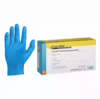 Handschuhe Einweg Nitril Puderfrei Größe L