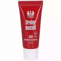Tiroler Nussöl Alpin Sonnencreme Lsf 20