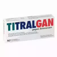 Titralgan Gegen Schmerzen 10 St Tabletten