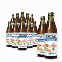 Tjure Consommé Geflügel 10 2 | Energie Für Katze Und Hund | Wie Von Oma | 3840 Ml