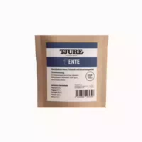 Tjure Hund Snack Ente 150 g | Ideale Größe | Proteinreiche Belohnung | 150,00 g