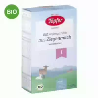 Töpfer Bio Anfangsnahrung Auf Ziegenmilchbasis 1