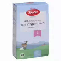 Töpfer Bio Anfangsnahrung Auf Ziegenmilchbasis 1