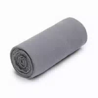 T Tomi Musselinbadetuch Grey