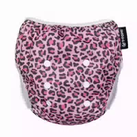 T Tomi Schwimmwindel Mit Rüsche Pink Gepard