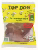 Top Dog Schweineohren Getrocknet