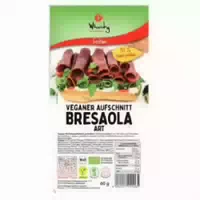 Veganer Aufschnitt Bresaola Art