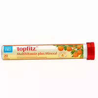 Topfitz Multivitamin Mineral 20 st Brausetabletten