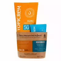 Topicrem Sun Protect Feuchtigkeitsspendende Sonnenmilch Spf50 Erfrischendes After Sun Gel Gratis