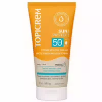 Topicrem Sun Protect Schaum Creme Mattes Finish Spf50