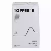 Topper 8 Kompr 10x10 Cm Steril 75x2 St Kompressen