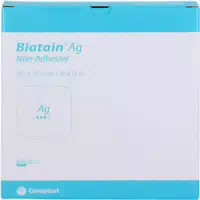 Biatain Schaumverband 15x15 cm Nicht Haftend 5 st Verband