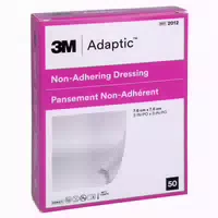 Adaptic 7,6x7,6 Cm Feuchte Wundauflage 2 50 St