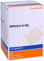 Applica I V 100 Kanülenpflaster mit Saugpolster 50 st Pflaster