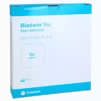 Biatain Ibu Schaumverband 10x10 Cm Nicht 5 St