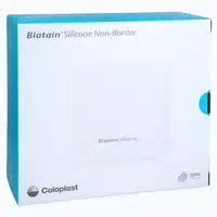 Biatain Silicone Non Border Schaumverb 10x10 cm 10 st