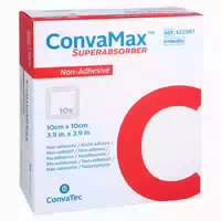 Convamax Superabsorber Nicht Adhäsiv 10x 10 st