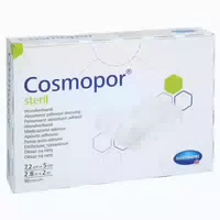 Cosmopor E Steril Wundverband 5x7,2 Cm 50 St