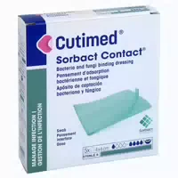 Cutimed Sorbact Contact Kompressen 4x6 cm Steril 5 st