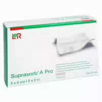 Suprasorb A Pro Calciumalginat Kompr 5x5 Cm 10 St