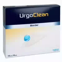 Urgoclean Border 10x10 cm Wundauflage 10 st