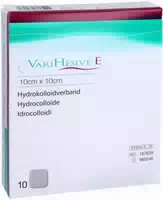 Varihesive E Border 10x10 cm Hkv Hydroaktiv