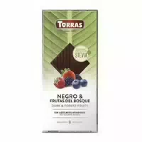 Torras Dark&forest Fruits Chocolate With Stevia